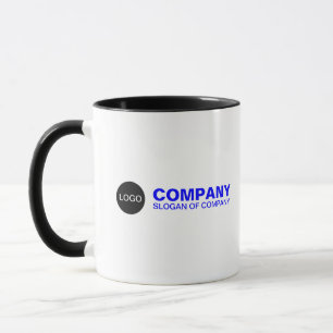 Custom Corporate Name & Slogan & Logo Branded Mug