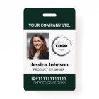 Custom Corporate Professional Employee Photo ID