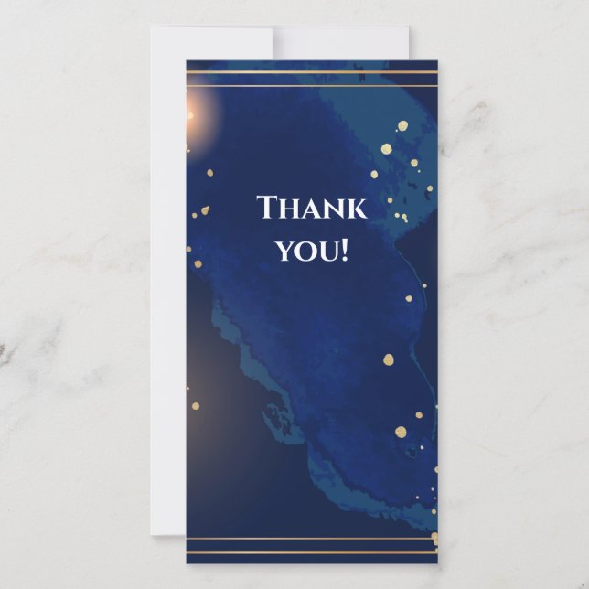 Custom Corporate Thank You Card – Add Your Logo (Front)