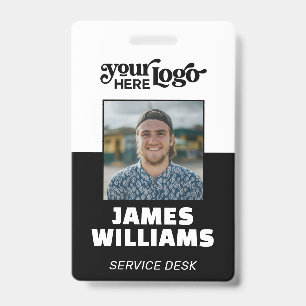 Custom CorporateBadge Employee/Event ID with Photo Badge