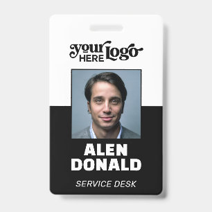 Custom CorporateBadge Employee/Event ID with Photo Badge
