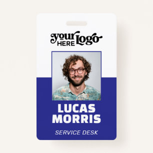 Custom CorporateBadge Employee/Event ID with Photo ID Badge