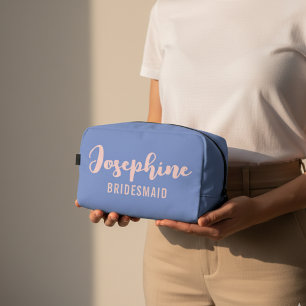 Custom Cosmetic Bag Gift for Bridal Party & Bride