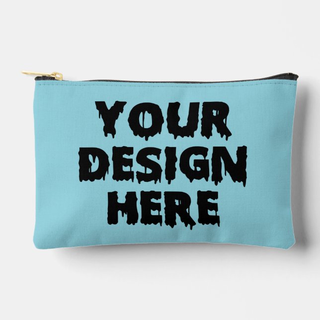 Custom Cosmetic Travel Makeup Girls Women Birthday Accessory Pouch (Front)