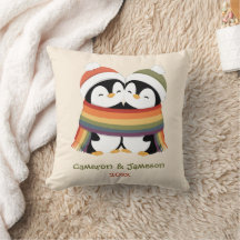 Custom Cosy Pride Penguins Christmas