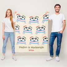 Custom Cosy Trans Penguins Christmas