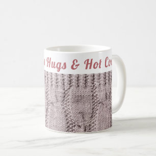 Custom Cosy Winter   Hugs & Hot Cocoa  Coffee Mug