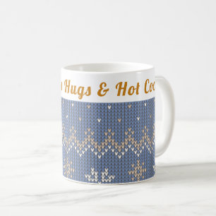 Custom Cosy Winter   Hugs & Hot Cocoa  Coffee Mug