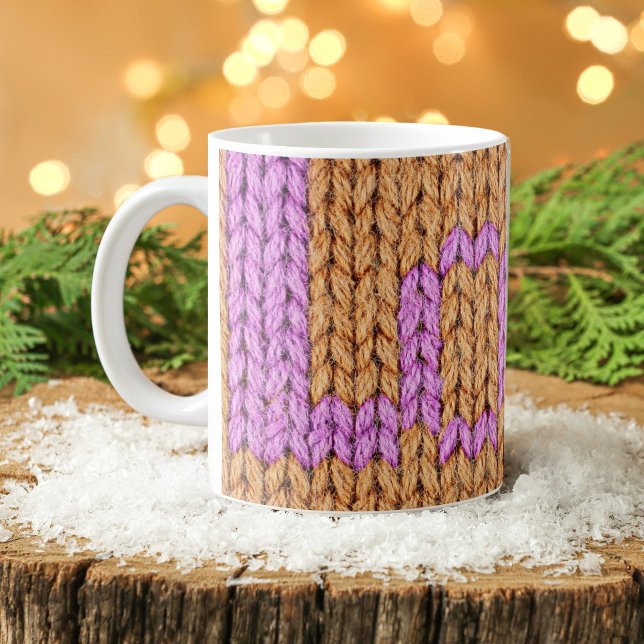 Custom Cosy Winter LOVE | Hugs & Hot Cocoa  Coffee Mug (Creator Uploaded)