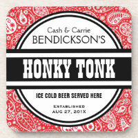 Custom Country Music Paisley Honky Tonk Pub