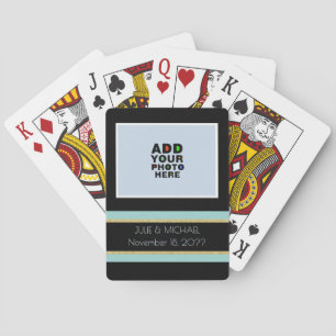 custom-couple-photo wedding playing cards