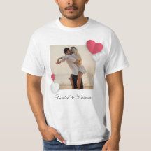 Custom Couples Photo Name Text Personalised