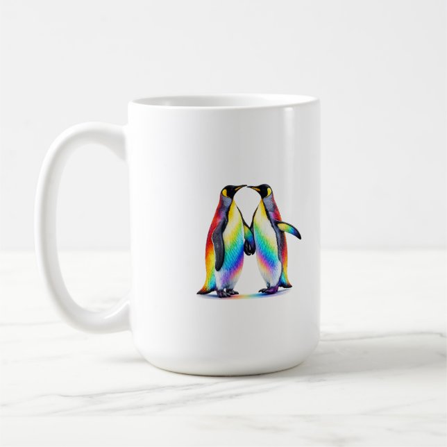 Custom Couples Photo & Text Coffee Mug (Left)
