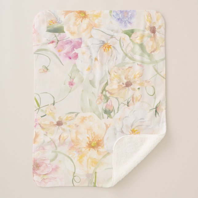 Custom Cozy Sherpa Blanket (Front)