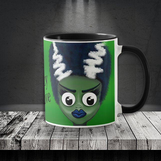 Custom Crazy in Love Bride of Frankenstein Mug (Creator Uploaded)