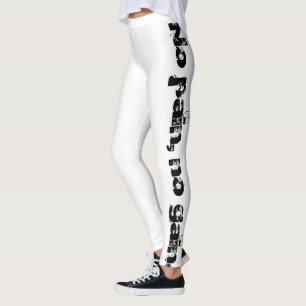 Custom Creat Your Own text   GYM motivation    Leggings