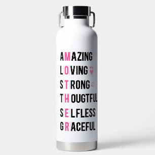 Custom Create Amazing Thoughtful Mother's Day Mum Water Bottle