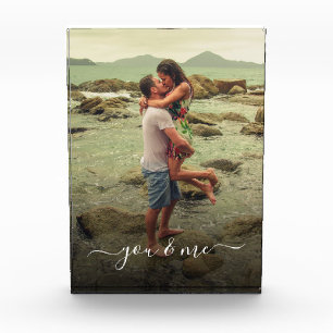 Custom Create Photo Template with You and Me Text