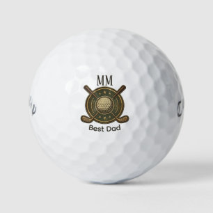 Custom Create Your Own Best Dad Golf Balls