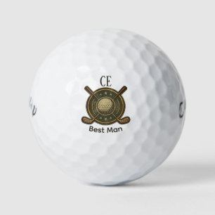 Custom Create Your Own Best Man Golf Balls