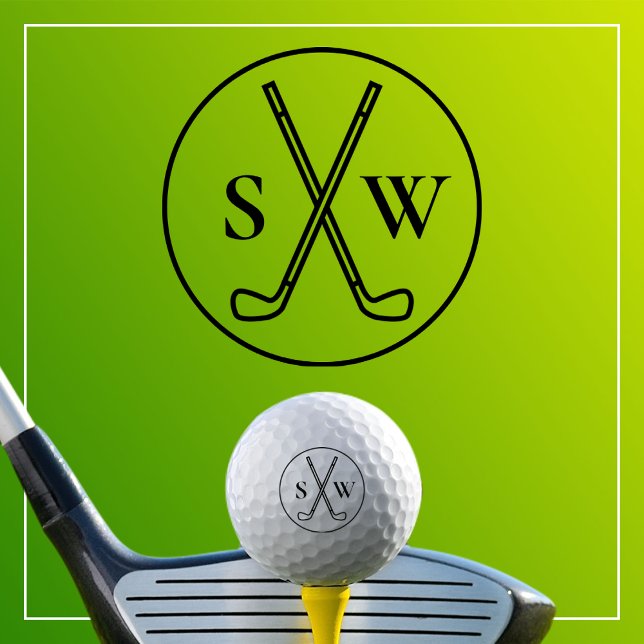 Custom Create Your Own Golf  Monogrammed Golf Balls (Creator Uploaded)