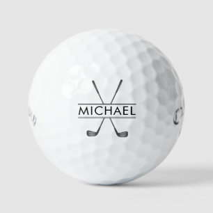 Custom Create Your Own Golf Theme Monogrammed Golf Balls