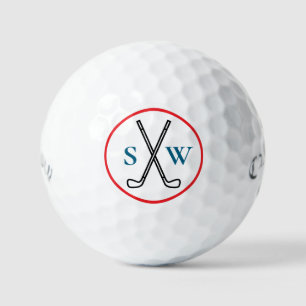 Custom Create Your Own Golf Theme Monogrammed Golf Balls