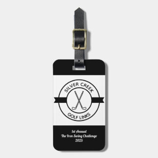 Custom Create Your Own Golf Tournament Luggage Tag