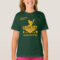 Custom Cricket Club League Sport Name Number