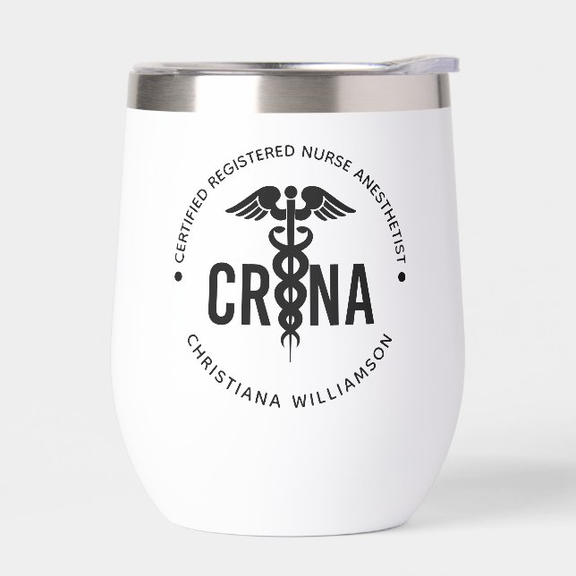 Custom CRNA Certified Registered Nurse Anaesthetis (Left)