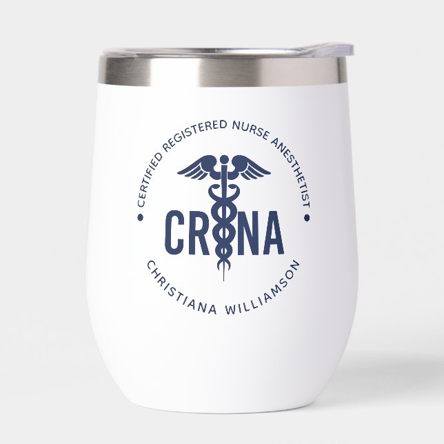 Custom CRNA Certified Registered Nurse Anaesthetis (Left)