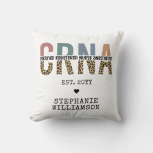 Custom CRNA Certified Registered Nurse Anaesthetis Cushion