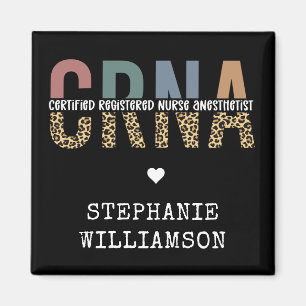 Custom CRNA Certified Registered Nurse Anaesthetis Magnet