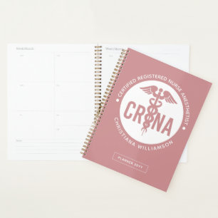 Custom CRNA Certified Registered Nurse Anaesthetis Planner
