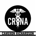 Custom CRNA Certified Registered Nurse Anaesthetis Standing Photo Sculpture<br><div class="desc">Custom CRNA Certified Registered Nurse Anaesthetist Gifts!</div>