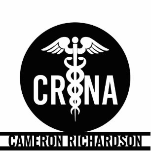 Custom CRNA Certified Registered Nurse Anaesthetis Standing Photo Sculpture