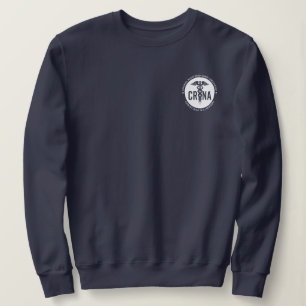 Custom CRNA Certified Registered Nurse Anaesthetis Sweatshirt