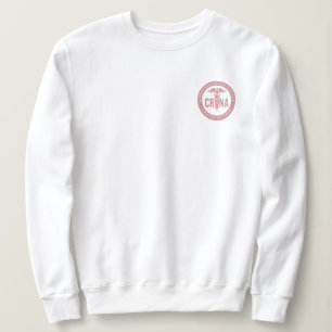 Custom CRNA Certified Registered Nurse Anaesthetis Sweatshirt
