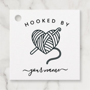 Custom Crochet or knitting Label for crafter