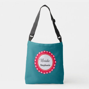 `Custom Cross Body Bag for Bride