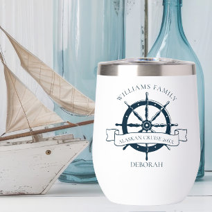 Custom Cruise Ship Nautical Wheel Boat Captain