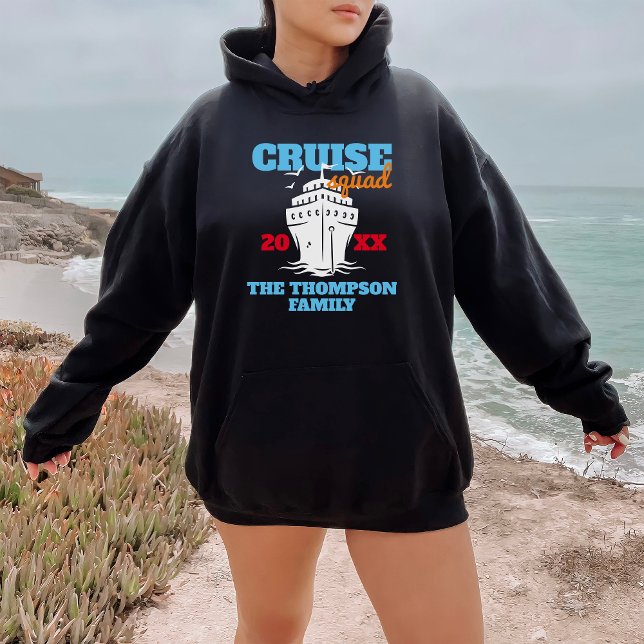 Custom Cruise Squad 2024 Personalised Funny Group Hoodie (Creator Uploaded)