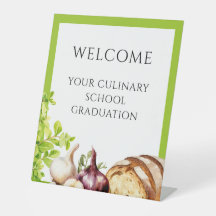 Custom Culinary School Graduation