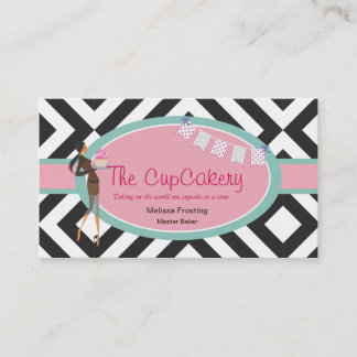 Custom Cupcake Bakery Business Cards