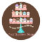 Custom Cupcake Sweet Shoppe Business Stickers Seal