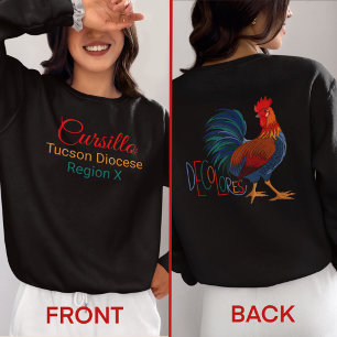 Custom Cursillo Decolores with Diocese & Region Sweatshirt
