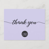 Custom Customer Appreciation Business logo Purple