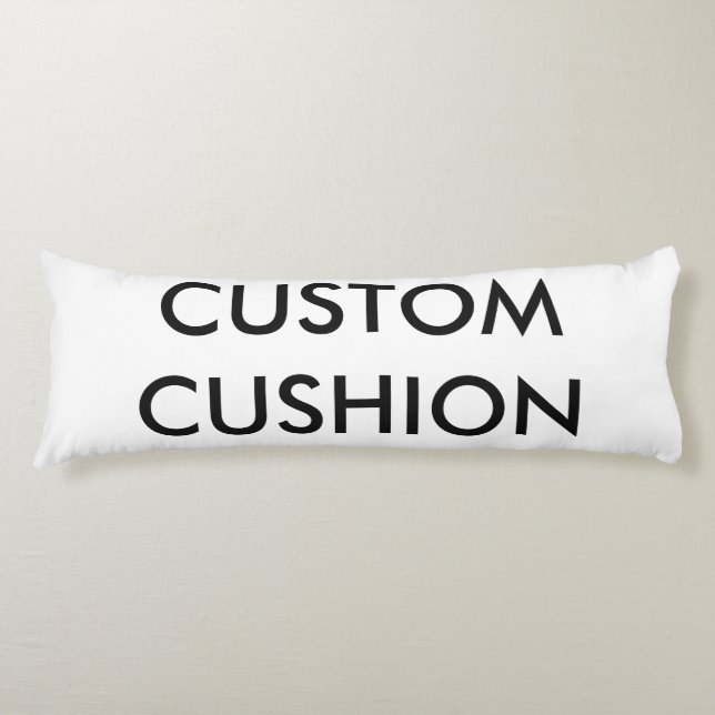 Custom Customisable Cotton Body Pillow Template (Front)