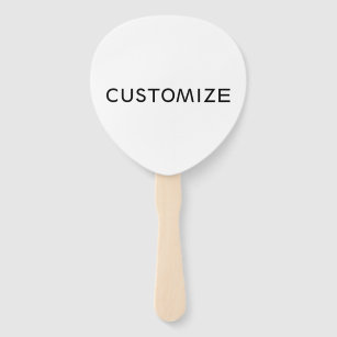 text template hand fans zazzle co uk