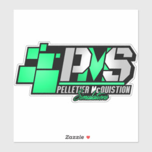 Custom Cut PMS Logo Sticker